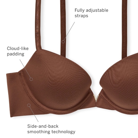 Victoria's Secret Love Cloud Push-Up Plunge Bra - Picture 2 of 7